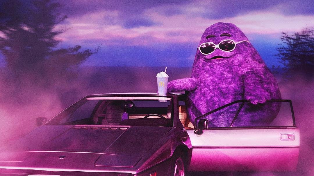 McDonald’s Grimace Shake tweet media