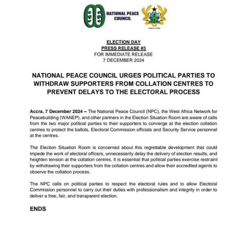 _GhChronicles's tweet photo. National Peace Council https://t.co/nTh8G0dZlW