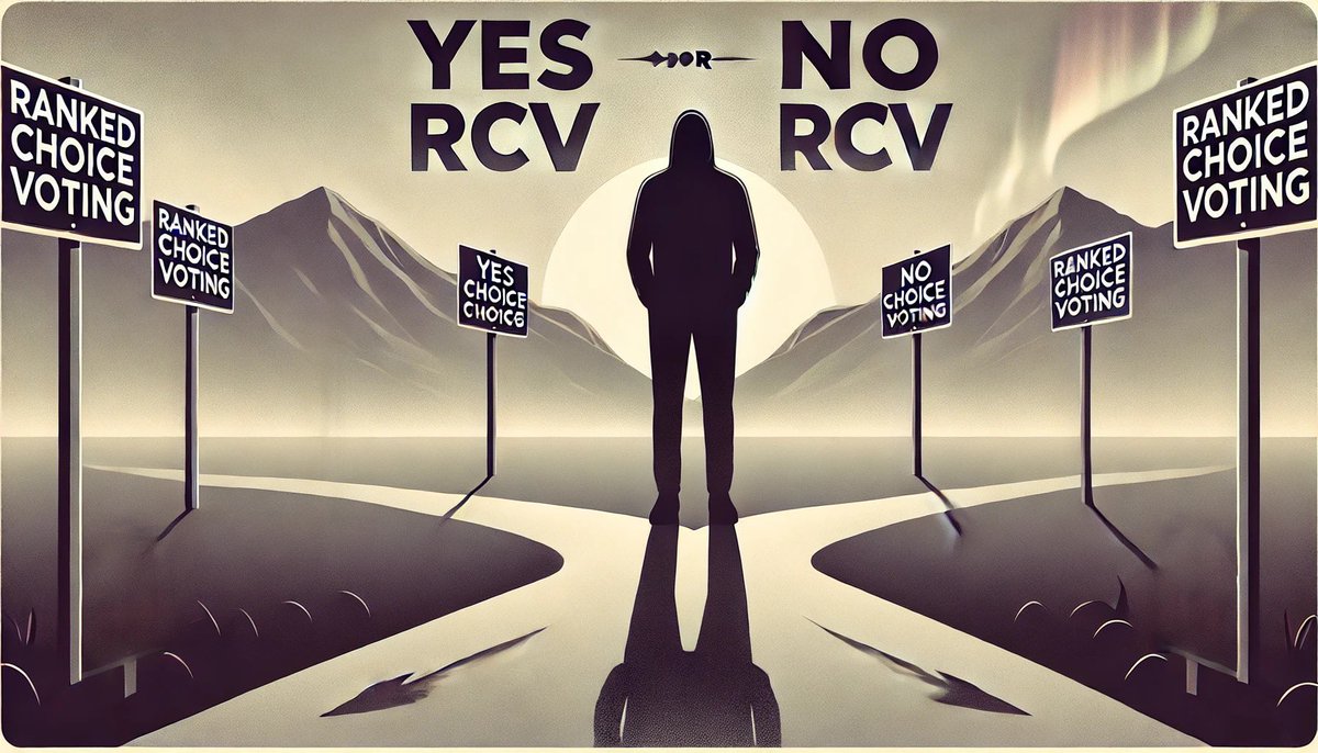 AlaskanRants's tweet image. Should Alaska’s Governor implement the removal of a state-wide ranked choice voting system for all elections⁉️#VotingReform