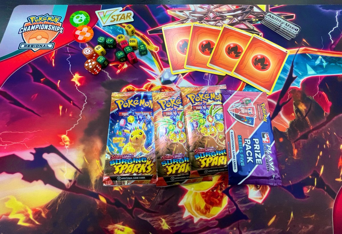 cesar_mars5's tweet image. Made top 4 and Uncle’s cup! Unfortunately made a decklist error and had to replace my 4 rare candy with 4 basic energy. 

Won 1 game out of the 3 game set overall. Had a slight chance to win if I didn’t prize charmeleon on the last game. 

#PokemonTCG #MistakesWereMade