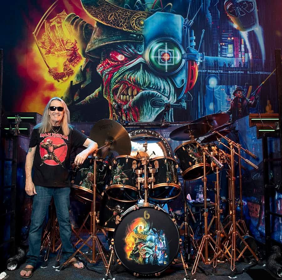BoostedPlayz's tweet photo. Definitely going to miss Nicko, the heart of @IronMaiden and of course "The Good Looking One". Thank you for playing on all these records, and on my favorite, Senjutsu, the title song with your drumming just hits different. Enjoy your retirement! You definitely deserve it. 1/2 https://t.co/kGJAS6Ut48