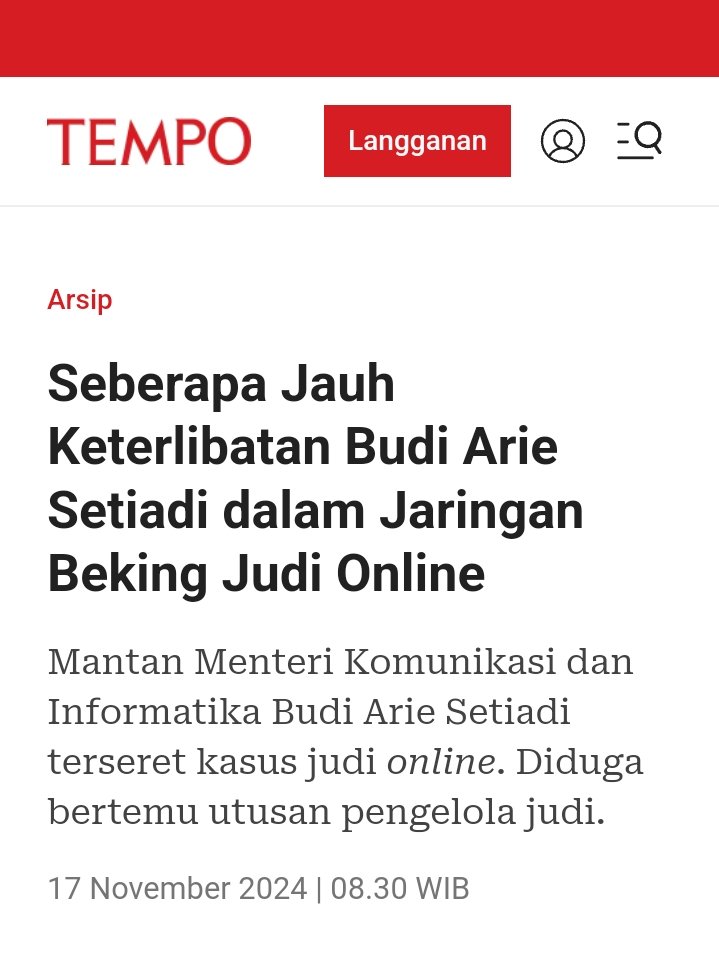 DS_yantie's tweet photo. Gaes,. Budi Arie Setiadi kan kemungkinan besar Terseret Kasus Beking Judi Online, 
Kok sekarang tenggelam begitu aja ya? 
Ada apa? 
Apa emang sengaja di tenggelam kan karena polisi gak berani periksa Budi Arie? https://t.co/L5gNt71AxX