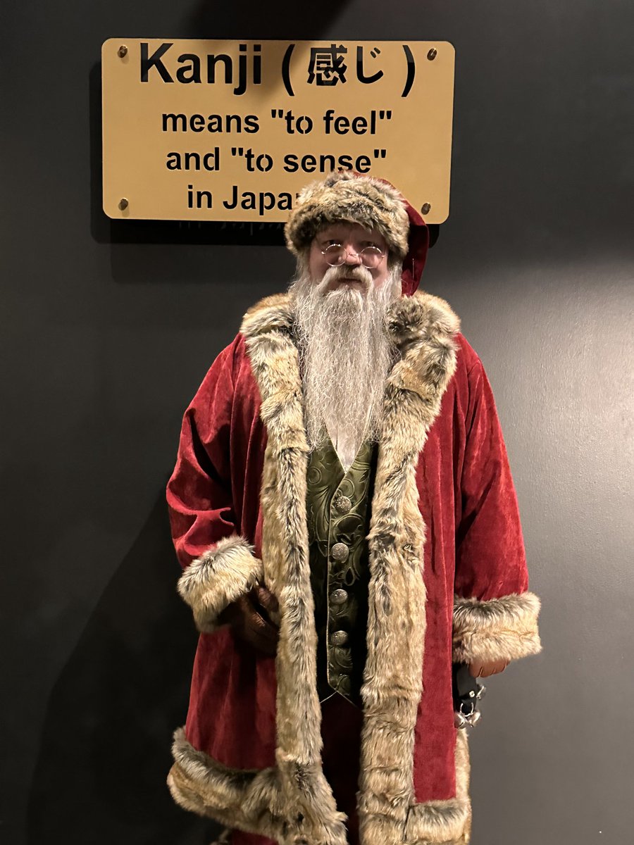 Nice to have an early visit from North Pole at <a href="/KanjiSushiTx/">KanjiSushiTX</a> located at <a href="/LakeWalktx/">Lake Walk Town Center</a> !

#aggieland
