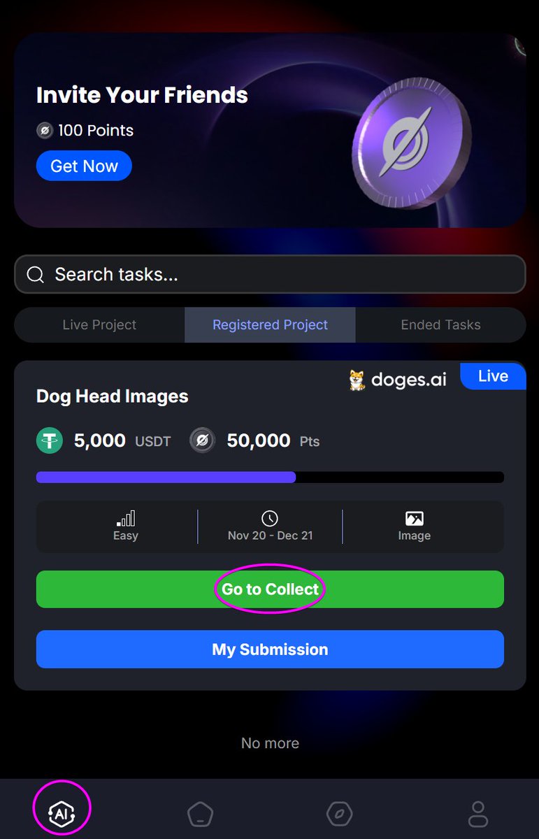 PublicAI_'s tweet photo. @PetersonParis22 Check under "Task Center" for now, Consensus Center for #CloseUpBoops will be online next week. https://t.co/tNgRevF503