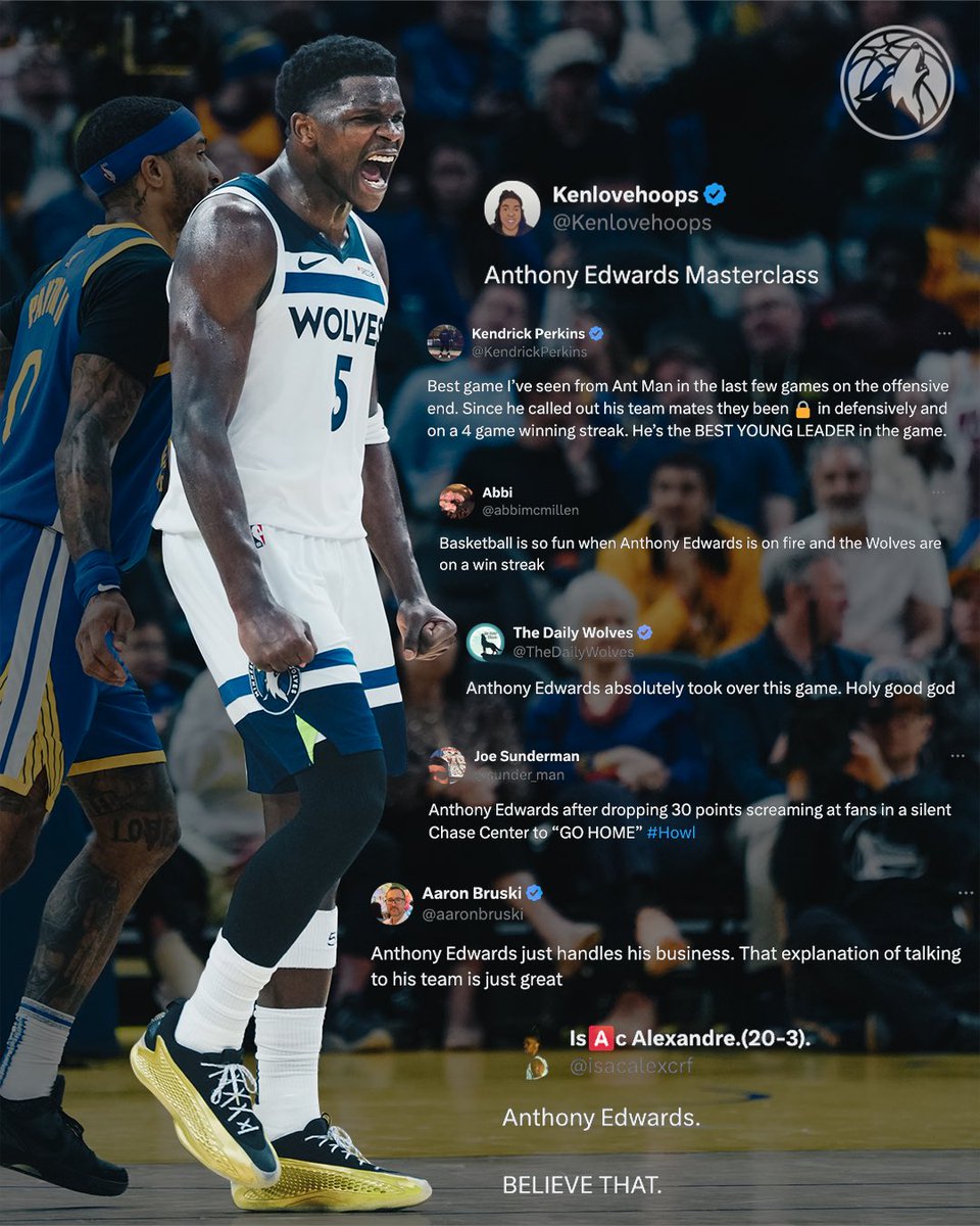 Timberwolves's tweet photo. hope you enjoyed the show. https://t.co/tqYwIWJSJQ