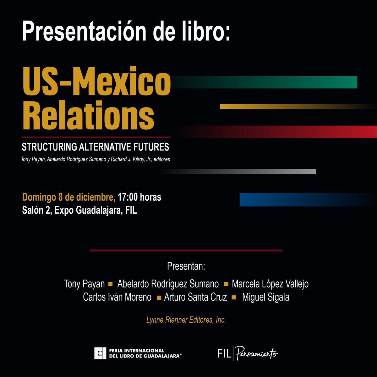 carlosivanmoren's tweet photo. Se consumó el peor de los escenarios alternativos para México🇲🇽: la victoria de Trump por un amplio margen y con ambas cámaras del Congreso🇺🇸 

Se nos viene una policrisis, desde la economía y migración hasta la colaboración académica y científica.

De eso hablaremos mañana en @FILGuadalajara, con Tony Payan,  @AbelardoRodriz , Marcela López Vallejo, Arturo Sana Cruz y Miguel Sigala

Domingo 8 de diciembre ⌚17:00 horas

📍Salón 2 Expo Guadalajara👇🏽