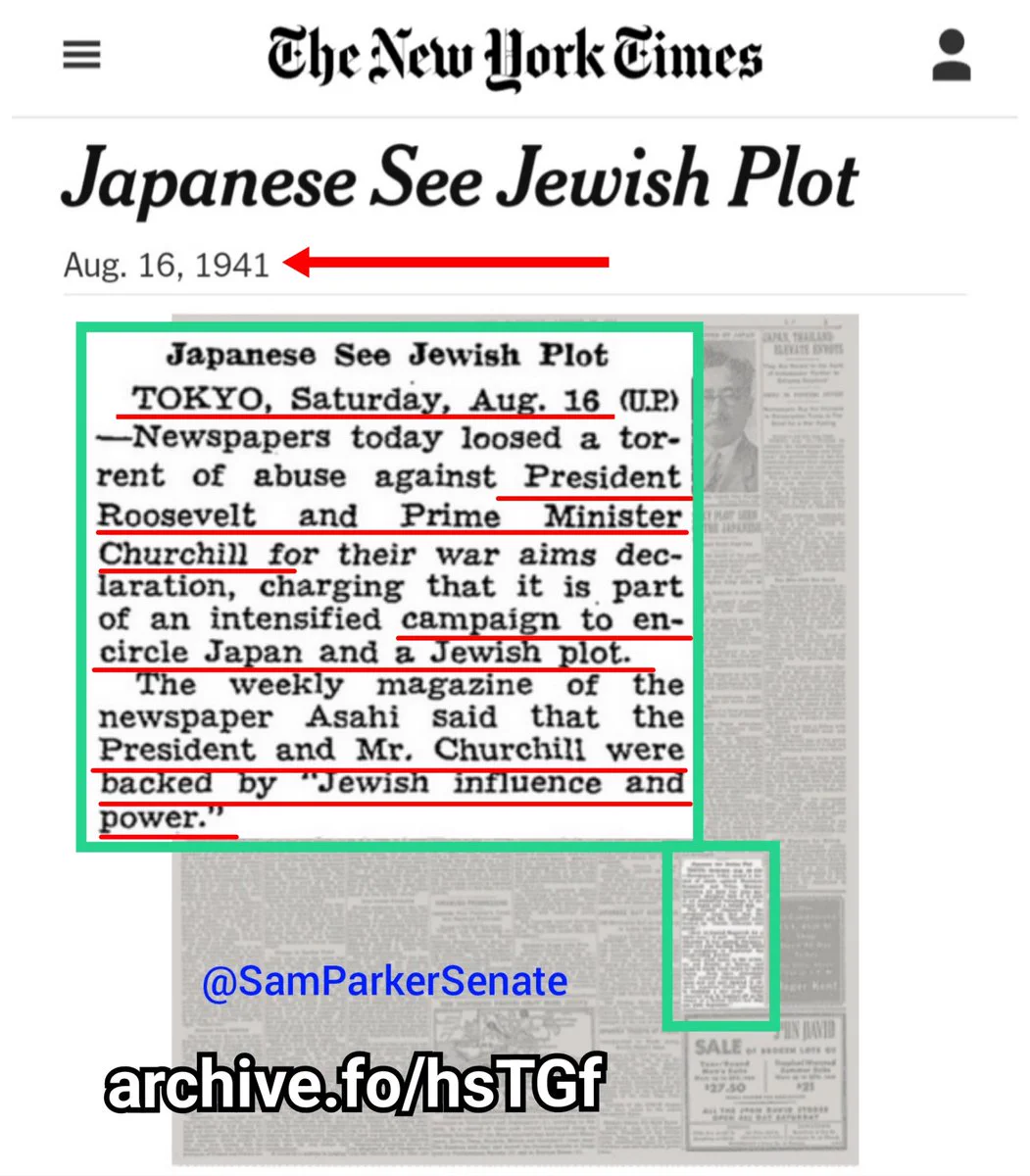 2/ Now go learn the rest of the story about Pearl Harbor: Rothschilds ...