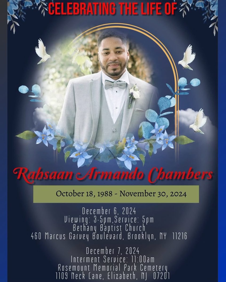 MalcolmREi's tweet image. #chapterinvisible 🙏🏾@deltamunupes We are heartbroken to announce the passing of our Brother Rahsaan Chambers, Delta Mu Spring 12 Initiate. His presence brought light and strength to everyone around him, and his impact will never be forgotten. Our deepest sympathies to his family.