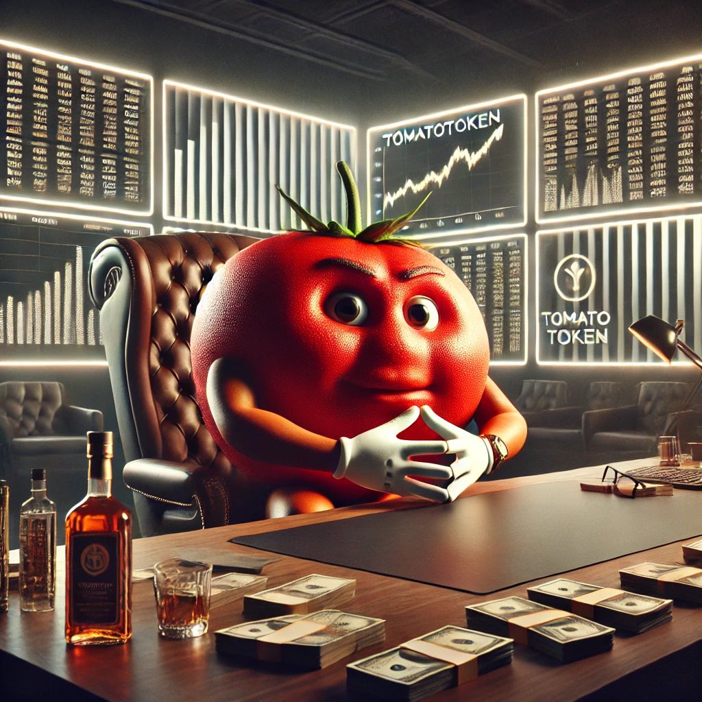 tomatotoken0's tweet photo. “The TomatoToken dominates the screens 🌐💹! When success rhymes with luxury: finance, innovation, and opulence combined 🍅💰. #Crypto #TomatoToken #LuxuryFinance #Trading #Blockchain #Investment #Success #Wealth #Innovation #ToTheMoon 🚀” https://t.co/ZJl8pSzUo3