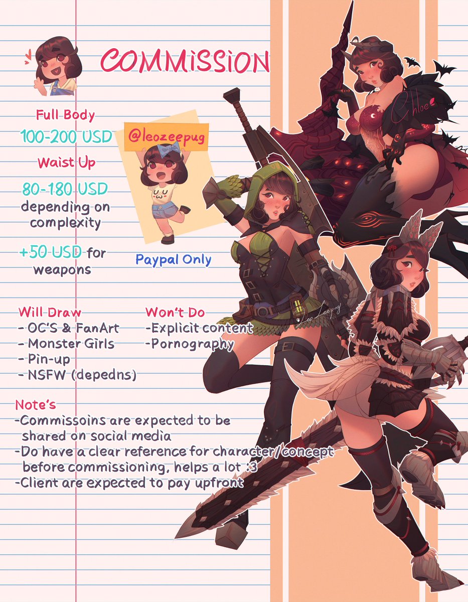 LeoZeePug (comms open 1/3) tweet media