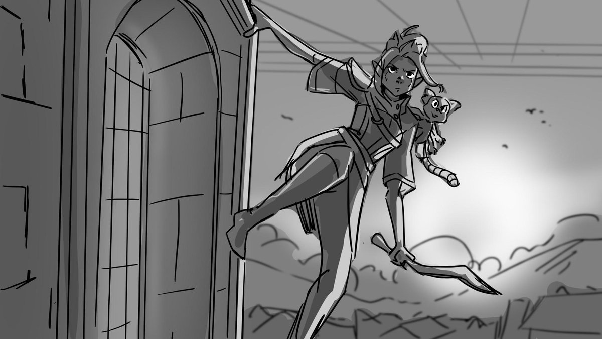 dragonprincebr's tweet image. Storyboards da 7ª temporada de #TheDragonPrince, feitos por MJ Barros, que trabalhou nos episódios 7x02, 7x05 e 7x08.
A sétima temporada estreia dia 19 de dezembro, na Netflix!