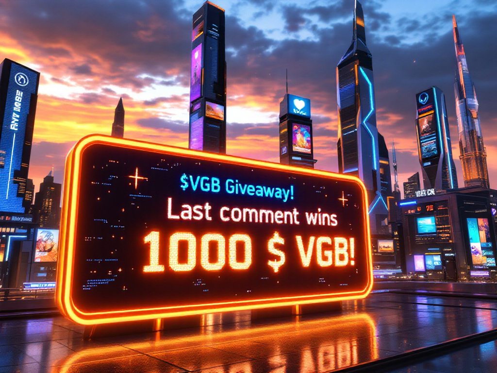 CryptoeVeritas's tweet image. 🚨 $VGB GIVEAWAY ALERT! 🚨

Win $VGB by being the last comment standing! 💰

💡How to Enter:

1️⃣ Drop a comment below that includes " $VGB " (bonus: tag friends or share why you love $VGB!).
2️⃣ Comment as many times as you want — no limits!

🎯 How to Win:

► If your comment is…