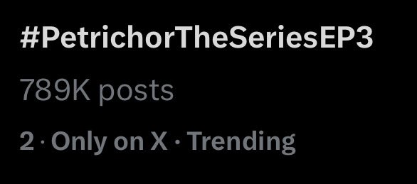 JisooandEngfa's tweet photo. จะ 800K แล้วค่ะ 🙏🙏🙏

#PetrichorTheSeriesEP3 https://t.co/GHldzOPdhu