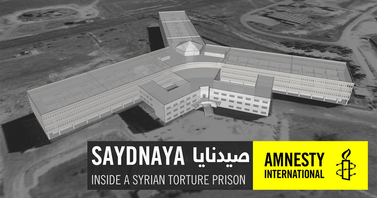 Saydnaya. The human slaughterhouse. Where thousands of Syrians were tortured, raped, and executed—en masse.

Today is the last day any Syrian will remain trapped in its horrific dungeons.