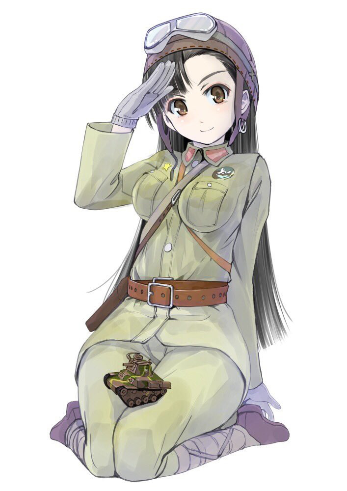 西絹代 「西隊長おたおめ(これも過去絵) 絹代さんも結構描いてるほうかな#西絹代生誕祭20」|tsukumiのイラスト