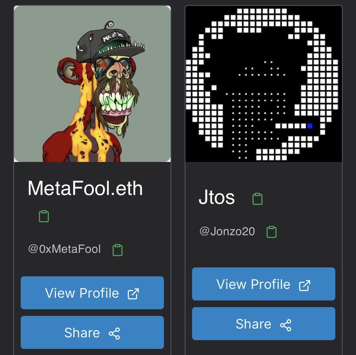 🎉 Congratulations 🎉 

<a href="/0xMetaFool/">MetaFool.eth</a> 
<a href="/Jonzo20/">Jtos</a> 

Please DM <a href="/ThePinkape/">P¡NK</a> 
To Claim Your <a href="/Doodrillas/">Doodrillas</a> Fam!