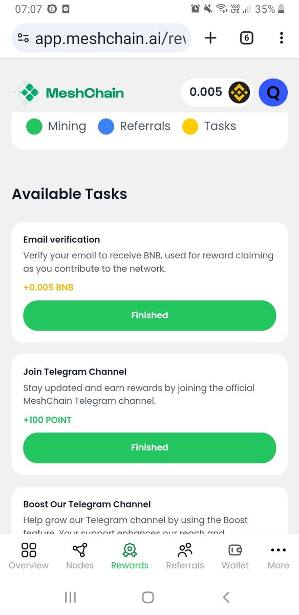 BTC_Heatmap's tweet photo. MeshChain airdrop 0.01 BNB free complete task #Binance labs !
claim MCC token
Link👇
https://t.co/DhmKklsfm0 https://t.co/yh9Q6k3xUa