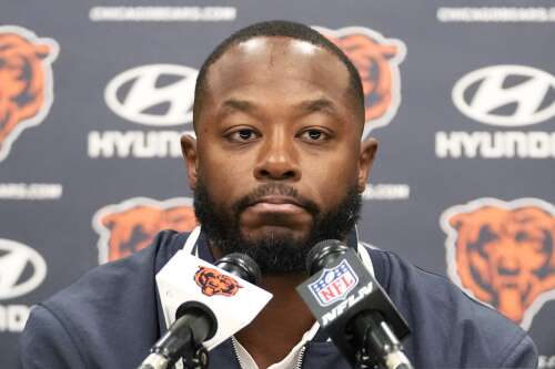 The Bears playoff hopes are probably over, but interim coach Thomas Brown can do the city a huge favor by voiding another coaching search. dailyherald.com/20241207/chica…