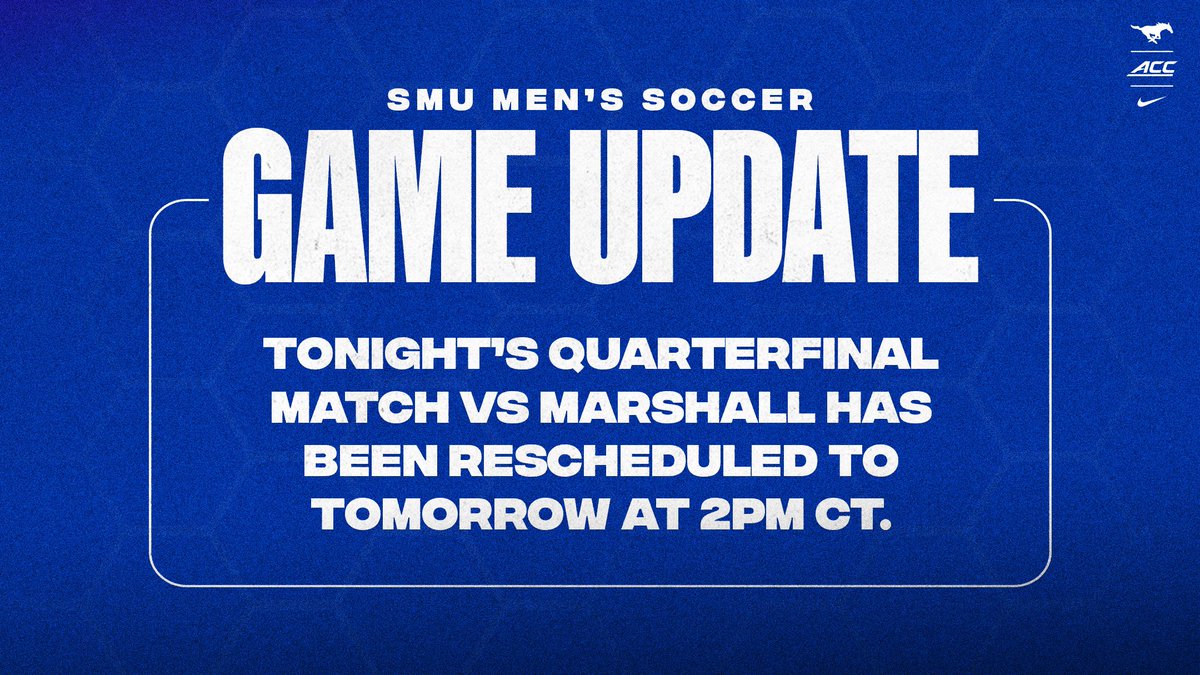 SMU Men's Soccer tweet media
