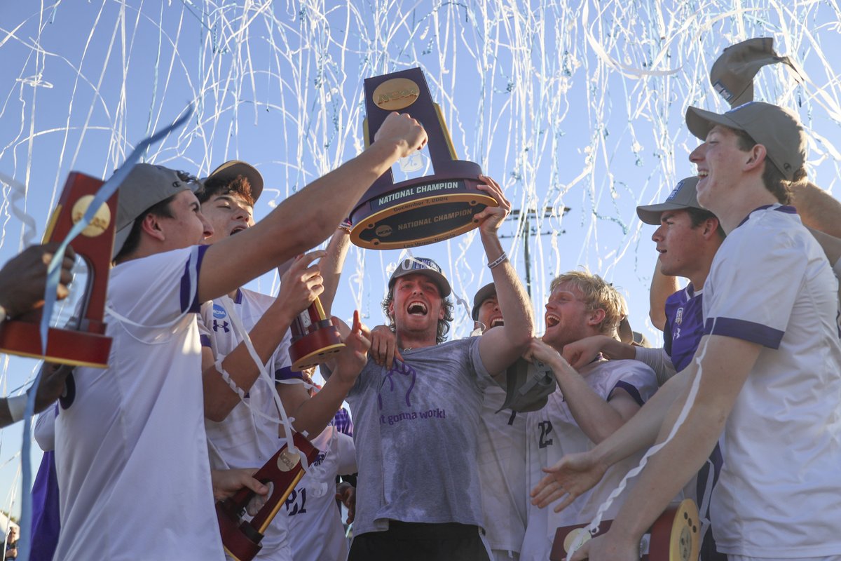 AmherstCollege's tweet photo. A Mammoth win. 🦣 Congratulations to the @AmherstMammoths men's soccer team, winners of the 2024 @NCAADIII championship! This is the team's second championship and first since 2015. #AmherstProud

📸: Ian Maule https://t.co/PSIeZM45fO