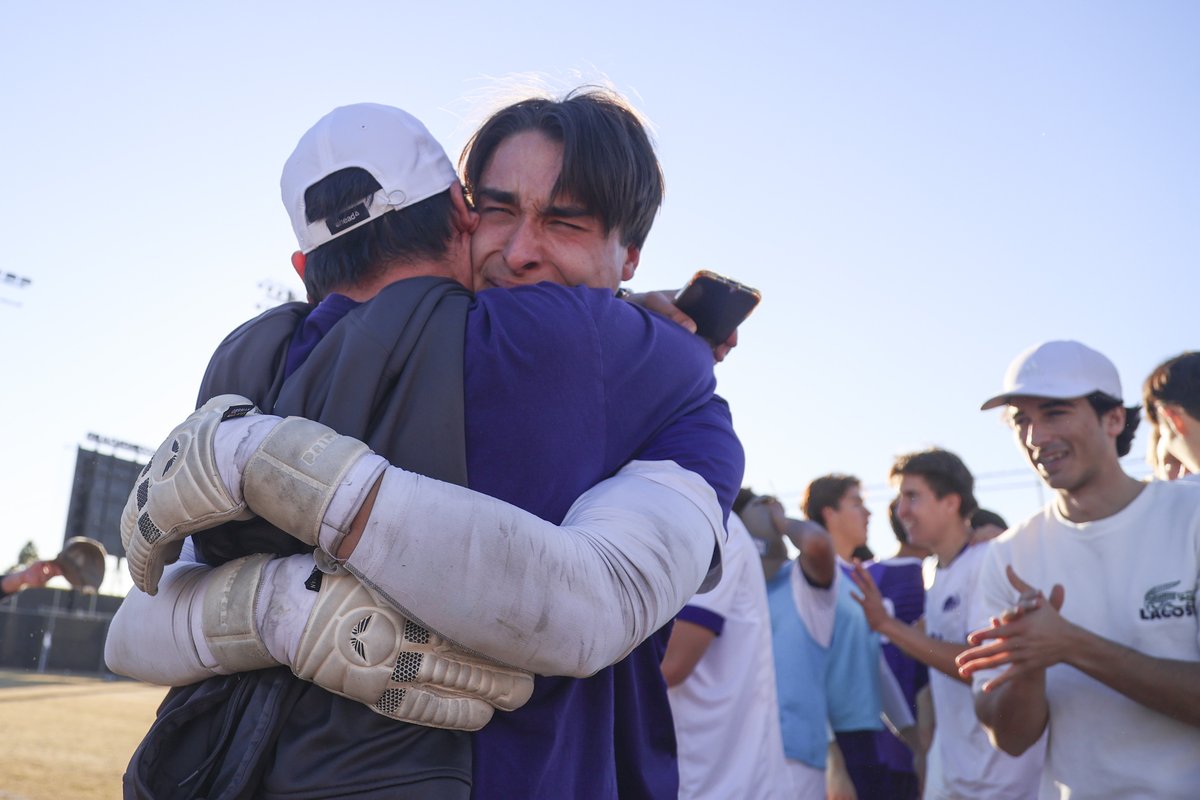 AmherstCollege's tweet photo. A Mammoth win. 🦣 Congratulations to the @AmherstMammoths men's soccer team, winners of the 2024 @NCAADIII championship! This is the team's second championship and first since 2015. #AmherstProud

📸: Ian Maule https://t.co/PSIeZM45fO