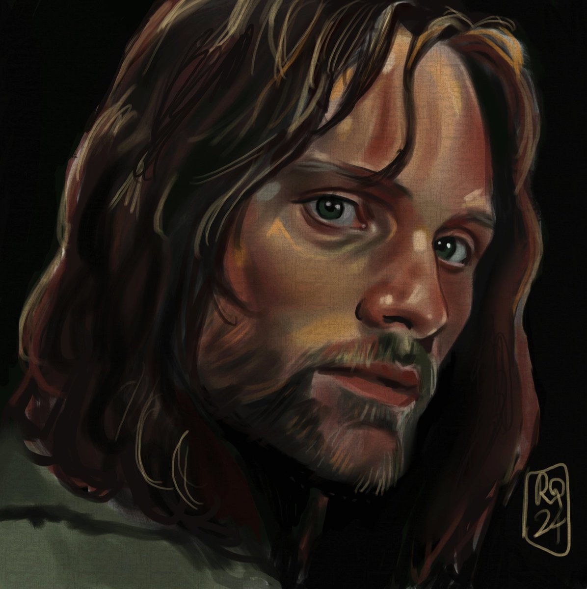 nekroticism's tweet image. Testing brushes part 2262728299 😮‍💨

#speedpaint #testingbrushes #aragorn #strider #viggomortensen #lotr #lordoftherings #Tolkien
