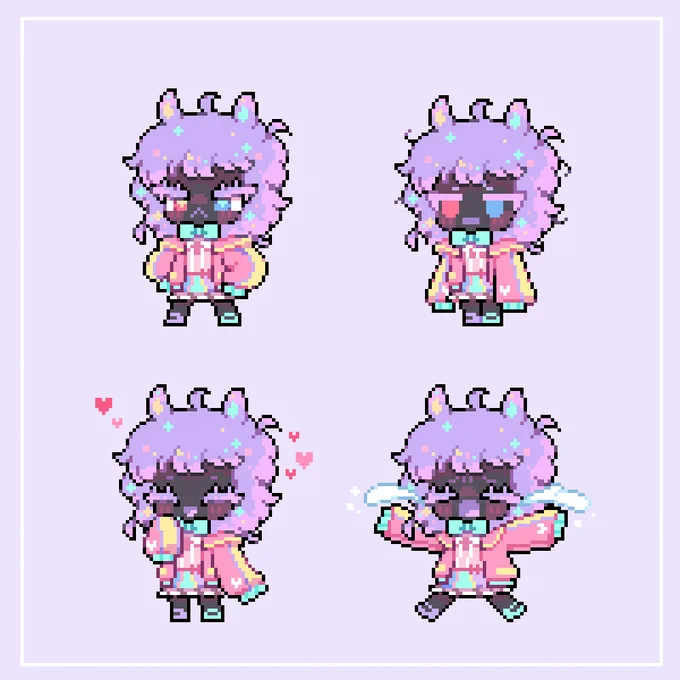 NEW Pixel avatar [Yume Alpaka] is now available BOOTH! #VRchat #vrchatavatar #VRCpixelavatar #pixelart #pixel #pixelartist #ドット絵 #픽셀아트 