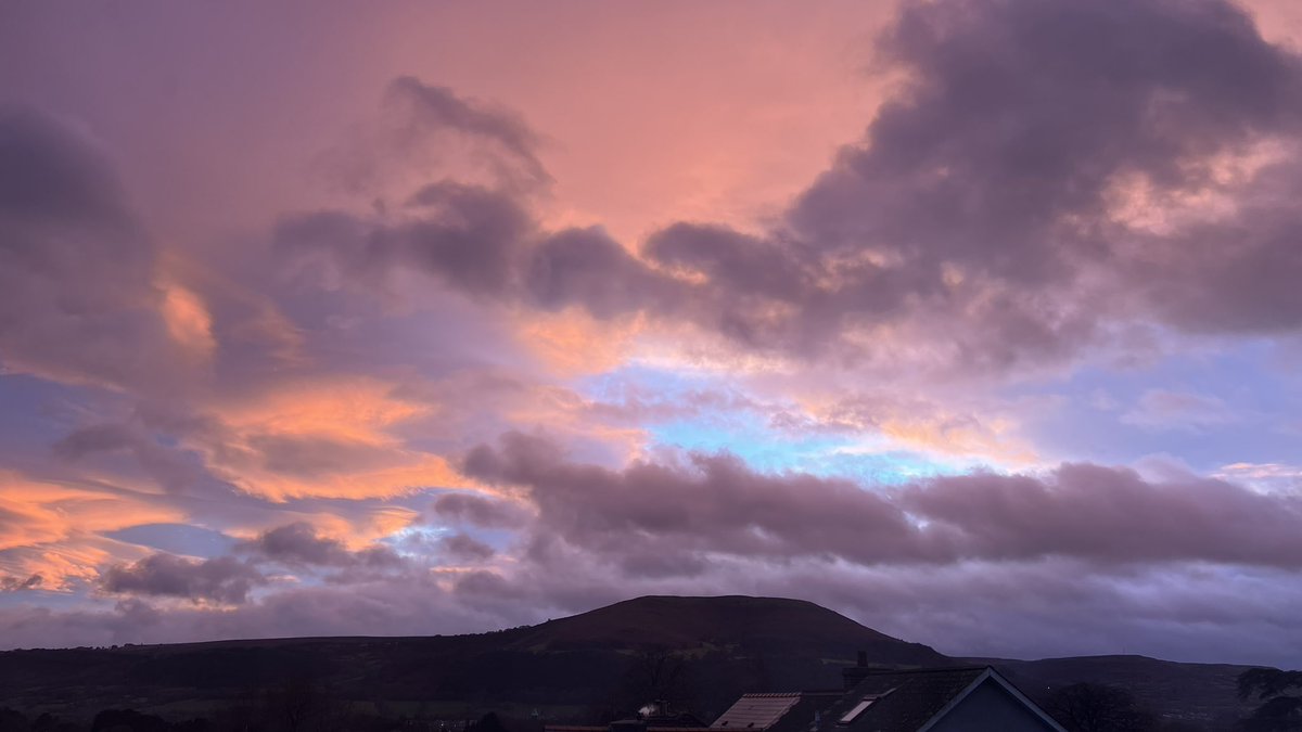 The rain finally ended, and the wind calmed down…#Monmouthshire