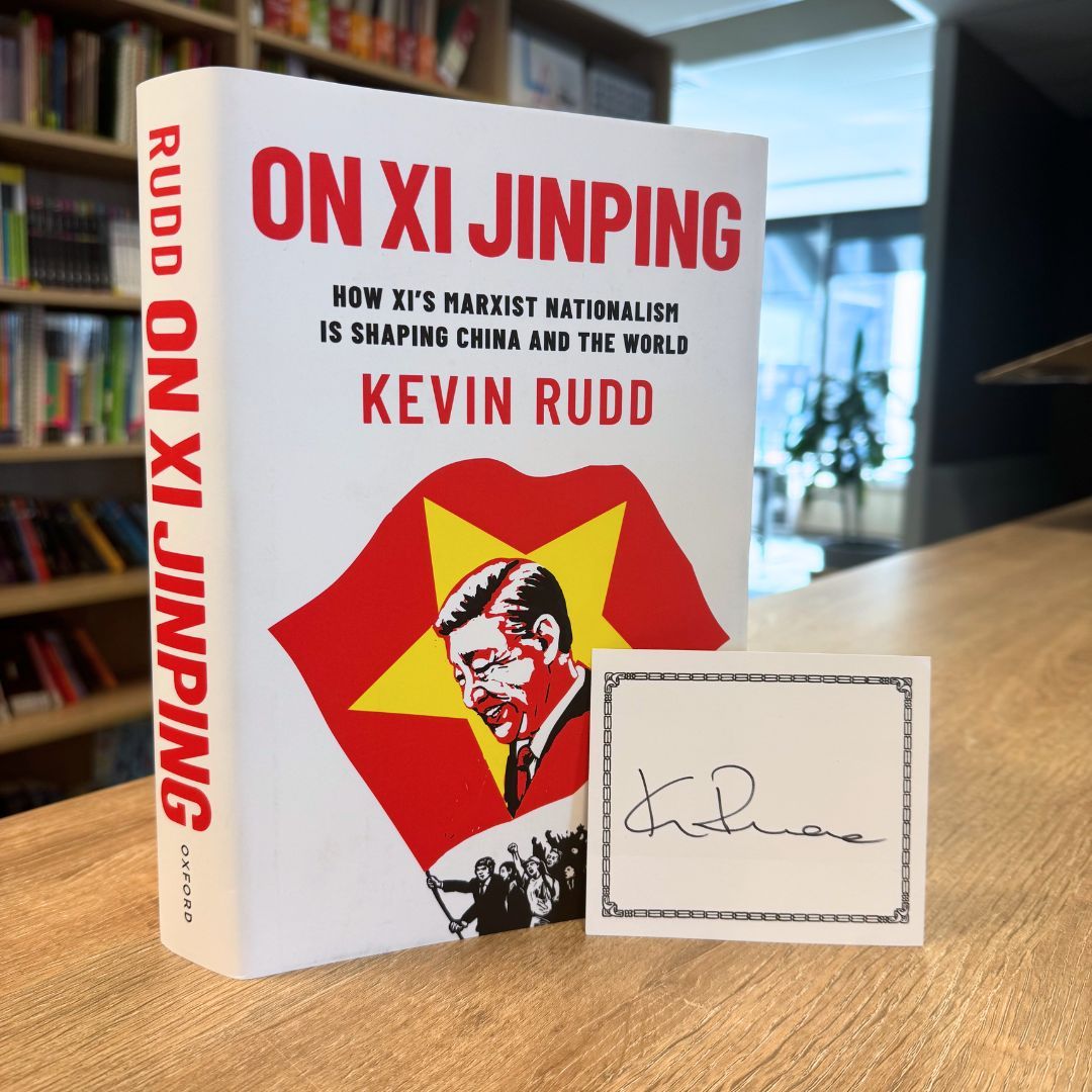 Oxford University Press (@oupaustralianz) on Twitter photo In his new book, On Xi Jinping, former Australian Prime Minister <a href="/MrKRudd/">Office of Kevin Rudd, 26th PM of Australia</a> provides an authoritative account of the ideological worldview driving Chinese behaviour both domestically and on the world stage--that of President Xi Jinping.
Pre-order your copy buff.ly/4gj3gkK In his new book, On Xi Jinping, former Australian Prime Minister <a href="/MrKRudd/">Office of Kevin Rudd, 26th PM of Australia</a> provides an authoritative account of the ideological worldview driving Chinese behaviour both domestically and on the world stage--that of President Xi Jinping.
Pre-order your copy buff.ly/4gj3gkK