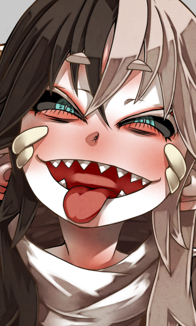「再度リクエスト、ありがとうございますっ!!こういう顔、永遠に描ける(描いてたい)」|あやめのイラスト