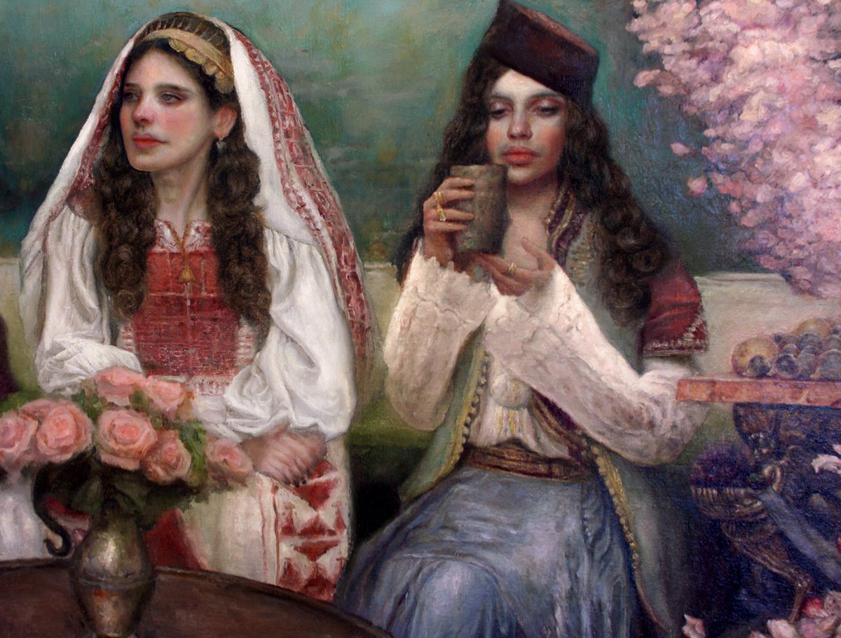 Cirius_s's tweet photo. Some more closeup shots of a large commission portrait painting.
.
.I will share the full painting tomorrow!
.
.
Medium: Oil paint on linen
30βX40β
.
.
.
#art
#artist #progressvideo #commissionart #commissionpainting #oilpainting #montenegrinartist #BeGOVA #realismartist https://t.co/rq1lYHxcIW