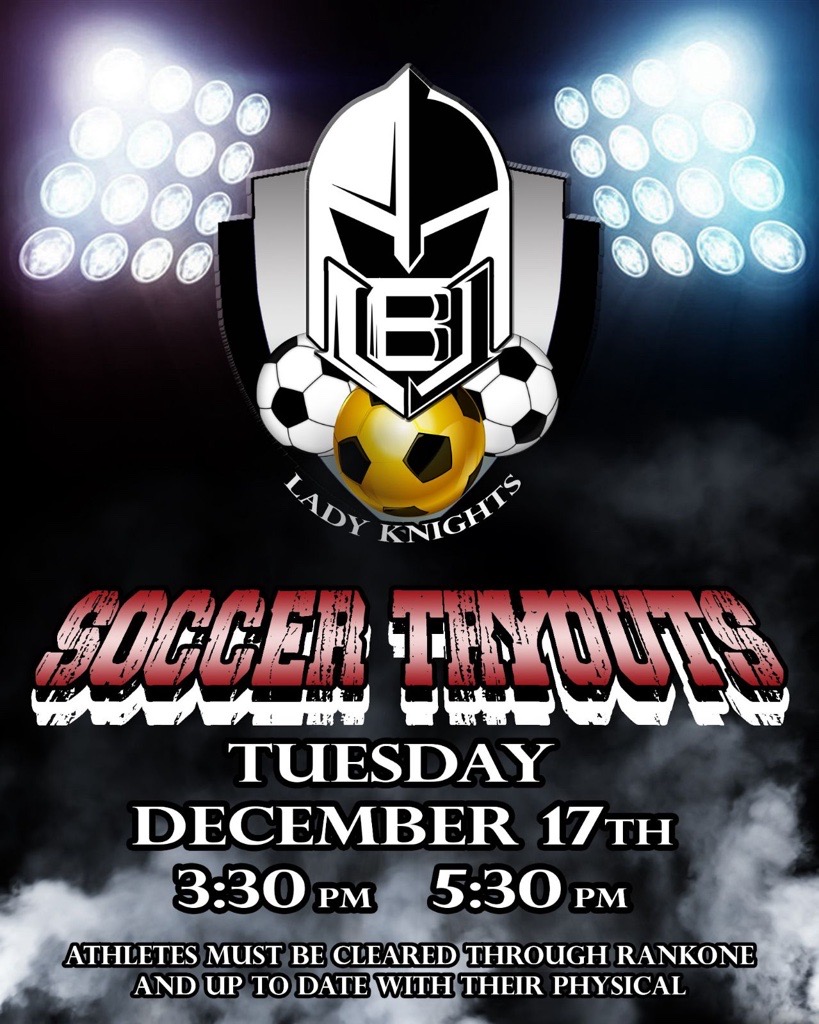 Lady Knights Soccer is nearly here!
