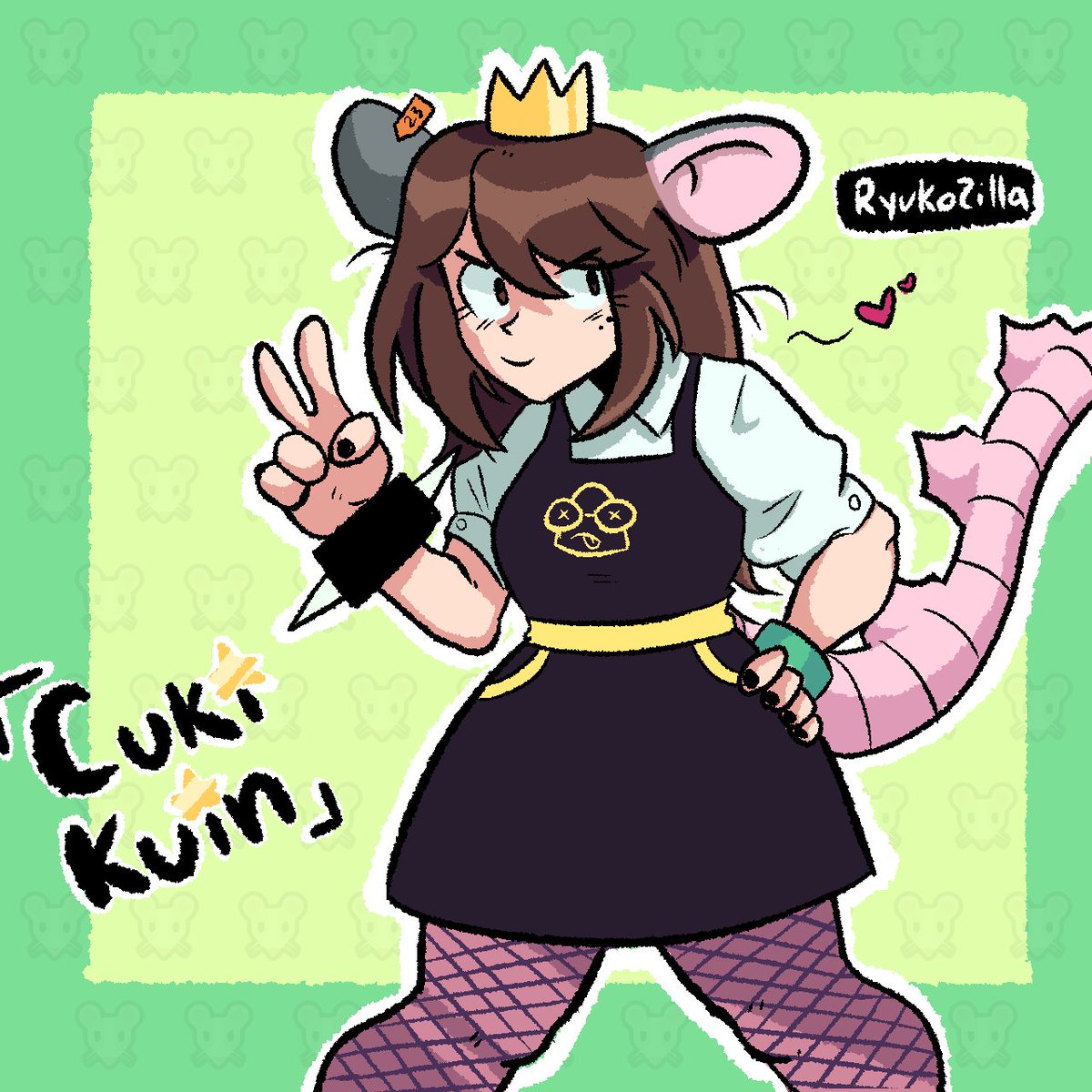 KulSkelet0n's tweet photo. Dibujito rápido para @cukizilla 🐁👑
Tenía rato queriendo dibujar su avatar, espero les guste 🫶🏼

#fanart #green https://t.co/EFJ1MTPd8j
