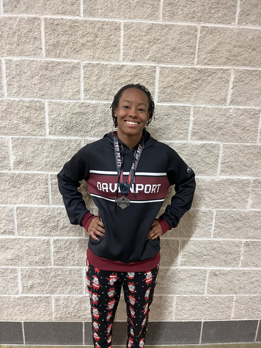 Great day at the Clarkson Classic at Smithson Valley High School this weekend. We all missed seeing Coach Clarkson.  The event was a success. 
Cheyenne  Velasquez 138🥇 
Sierra-Rayne Guy 145🥈
Connor Starjak  132 🥉 

<a href="/DavenportWolves/">DHS Wolves Athletics</a> <a href="/BuildThePack/">BuildThePack</a> #Wrestlingmatters