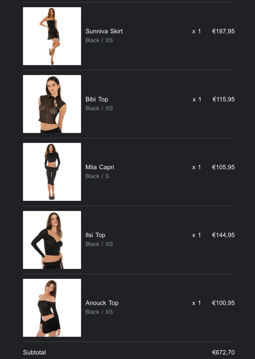 JillsSimps's tweet photo. Elite girls like me don’t touch shein, go reimburse my clothing haul €672 https://t.co/QqrtvKZvDx