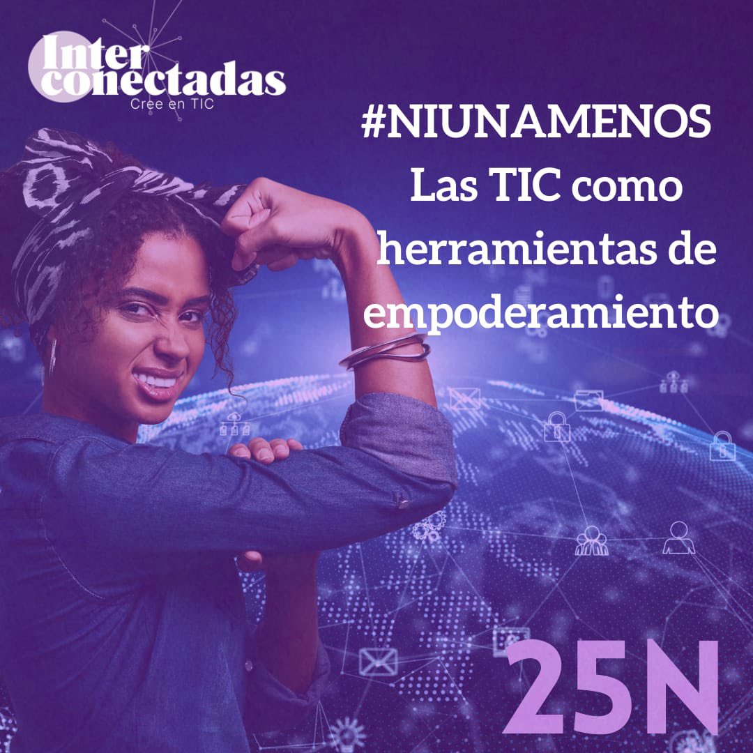 conectadas_co's tweet photo. Las TIC, son la mejor herramienta no solo para acceder a nuevas oportunidades profesionales y personales, sino el mejor instrumento para ejercer sus derechos y reclamarlos. Por más políticas de inclusión para las mujeres. #niunamenos💜 https://t.co/nmY1ZZT7ZH