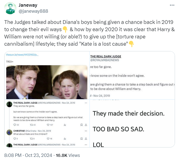 janeway888's tweet photo. A hard habit to break๐
#hivites
#CSFtheft
#WilliamandHarry
https://t.co/6ubRJ7MA74 https://t.co/RH01GkkDnG