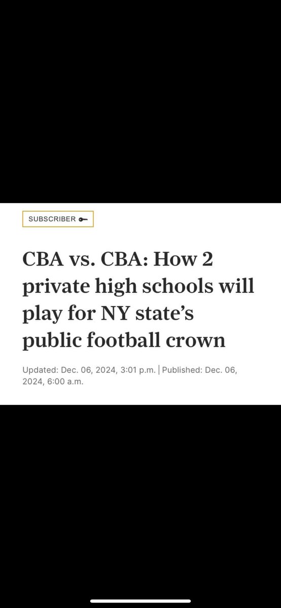 <a href="/NYSPHSAA/">NYSPHSAA</a> All stars teams playing against each other ? <a href="/KDJmedia1/">Kevin Devaney Jr.</a> I’m curious how the rest of the state feels on this. I would be interested to see how good the rest of the teams in the state could be if they could recruit. Honest question and nobody has an answer.