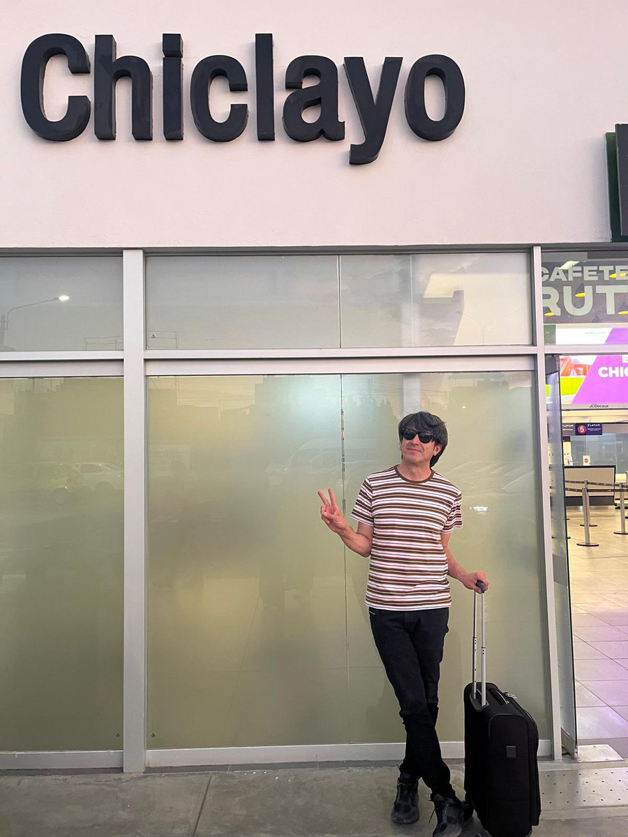 TonioJauregui's tweet image. Hola Chiclayo!! Después de tanto tiempo 🤘 Mañana conciertaso!!