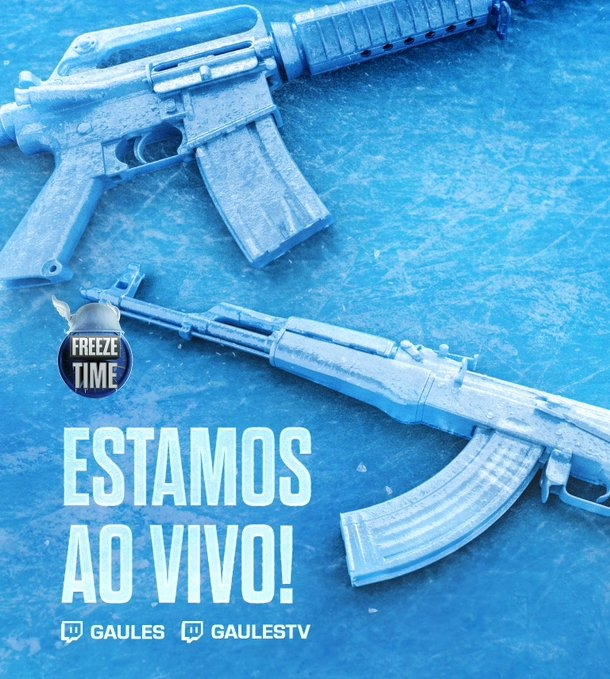 RauleSrib's tweet photo. ACABOU 🥶

Acabou de começar o Freeze Time !🟢

Hoje É A ÚLTIMA CHANCE  de classificar aos Playoffs

Vem cmg, @nessyteras e @Marcattooficial que estamos ON no Gau e GaulesTV