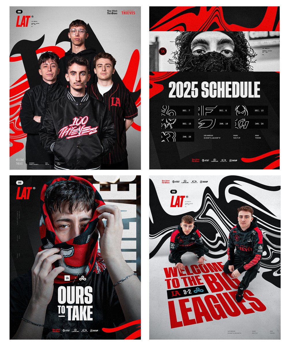 LA Thieves Art Direction 2025 ©️

socials this year are gonna be next level 📈