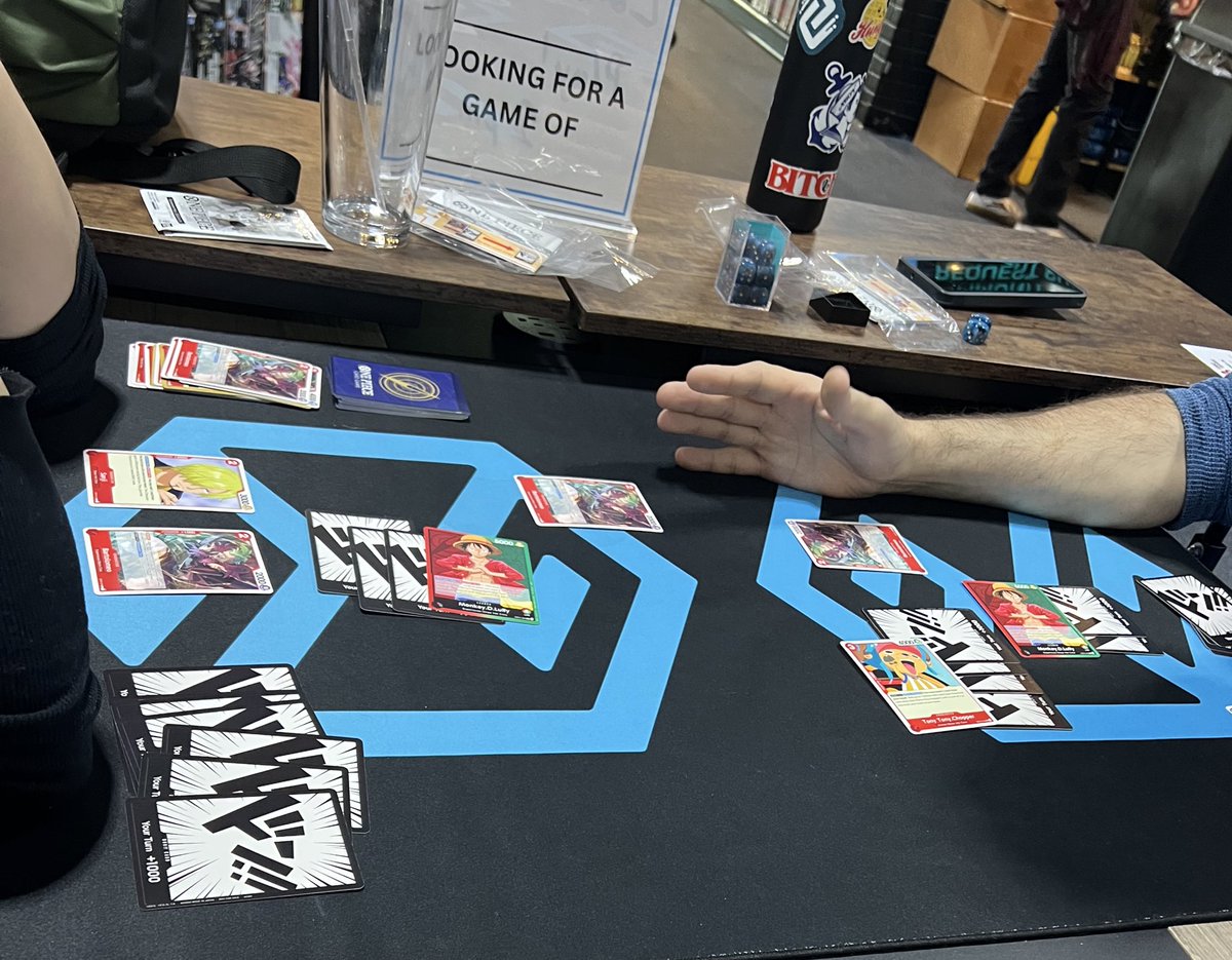 5irod's tweet photo. Had a blast playing one piece card game at gamer guild https://t.co/XTpLt8zYiR