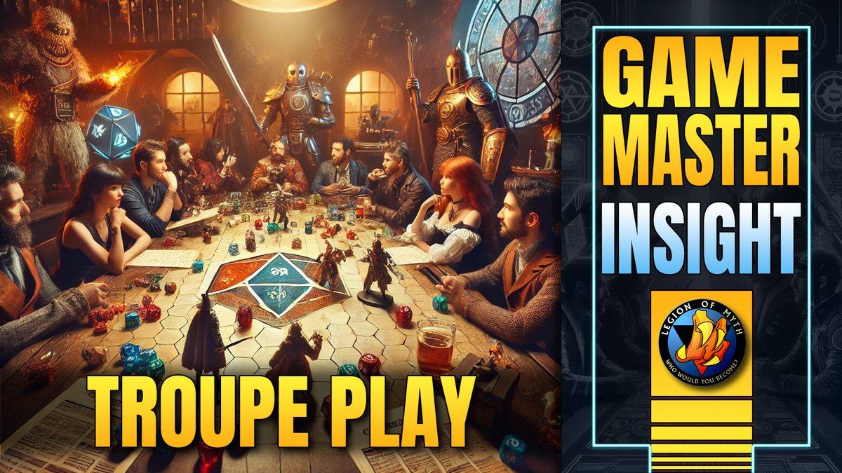 legionofmyth's tweet photo. Ever wonder how to master troupe-style play in TTRPGs? Discover the secrets to character rotation, managing storylines, and solving common challenges.

🎲 Game Master Insight 💡
🗓️ Fri, Jan 3, 2025, 1 PM CST:
👉 https://t.co/CXXqqVOpjj

#TTRPG #GameMasterTips #TabletopGaming https://t.co/qJYdbPLQuP