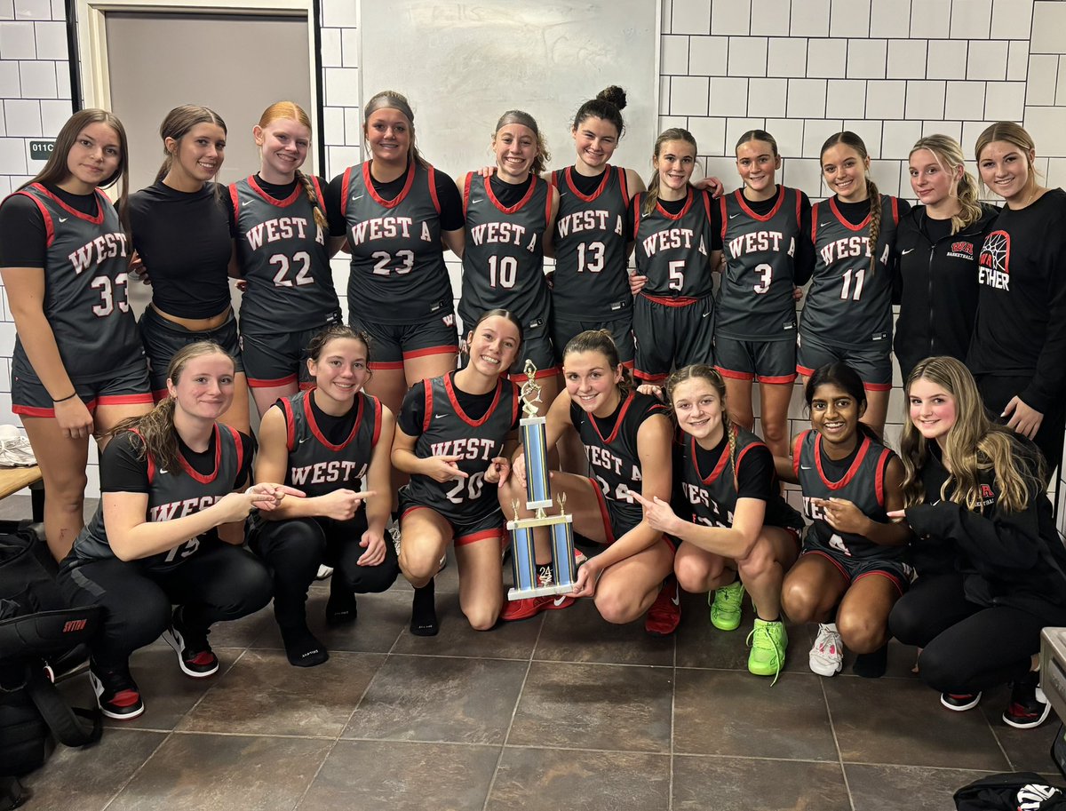 Tip off tourney winners 💪🏻🏆 <a href="/WestASports/">West A Athletics</a>