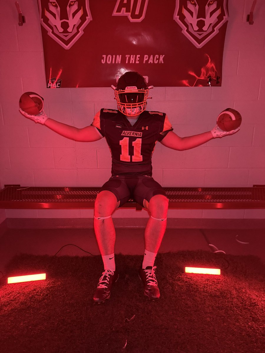 Had a great time at <a href="/AlverniaFB/">Alvernia Football</a> today