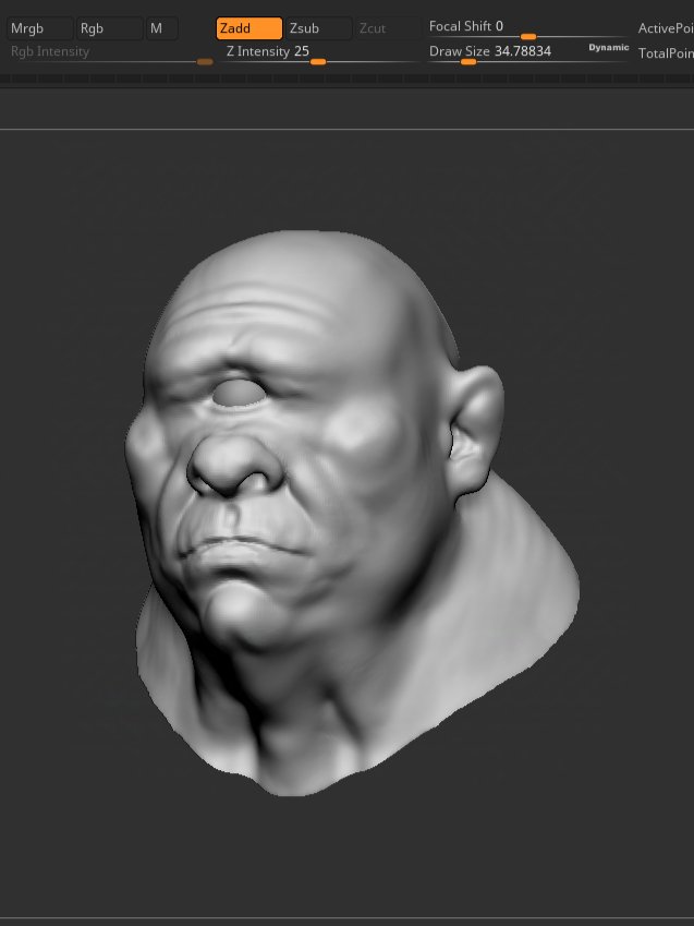 _ramva_'s tweet photo. Voilà le sculpt du soir, réalisé sur #zbrush comme d'hab.
.
J'ai refait l'un des sculpts de l'artiste Samuel Jensen, à ma sauce.
.
.
.
#3dartwork #3dsculpt #zbrushsculpt #zbrushsculpture #zbrushart #digitalsculpt #digitalsculpture #charactermodeling #conceptart https://t.co/OLi9e8ErXT