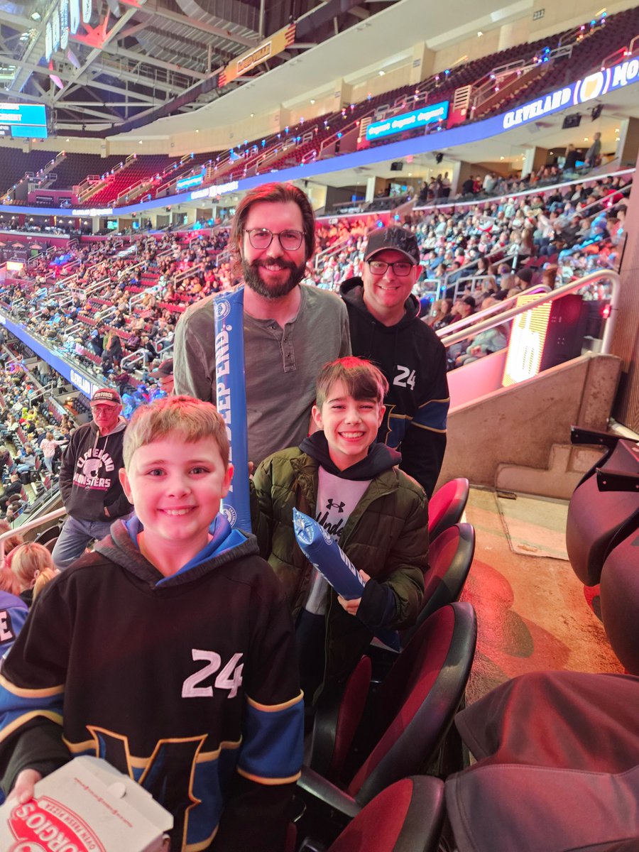 bkosh84's tweet photo. LETS GO MONSTERS! @monstershockey  #FearTheDepths https://t.co/iPVCKursFT