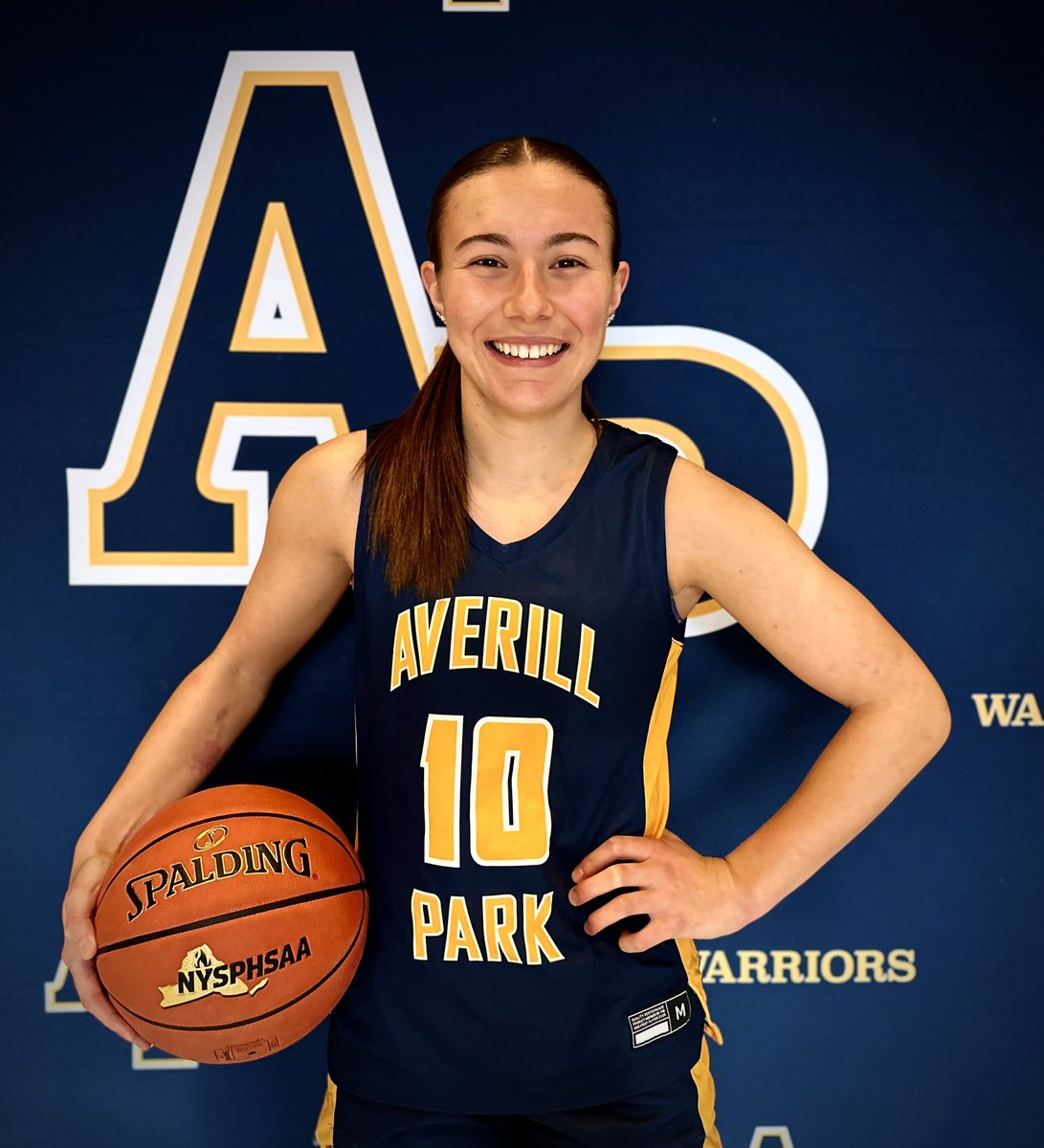 AP_Athletics's tweet photo. GBB: In a back and forth battle in the championship game of the Averill Park Tip Off Tournament the Warriors top Columbia 50-48. All-Tournament team member Kayleigh Ahern led AP with 16 points. Tournament MVP Arianna Verardi added 14 and Addison Alvey chipped in with 11. https://t.co/Tm3sKvIDuc