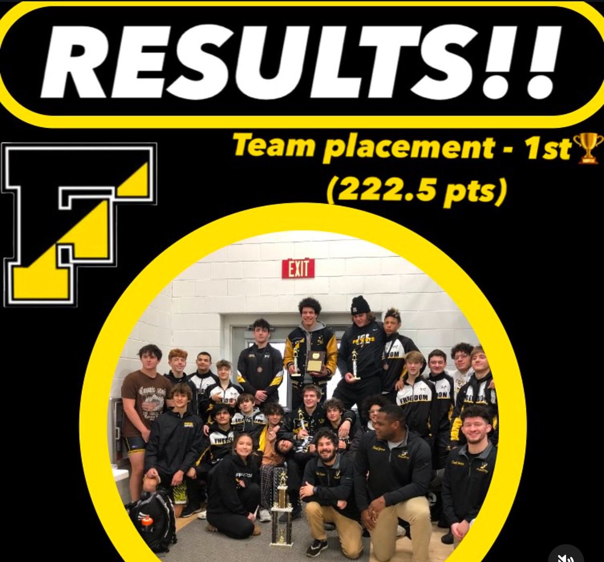 Freedom boys win The Battle on the Delaware! #FreedomWrestling #TakedownSeason #FreedomFamily