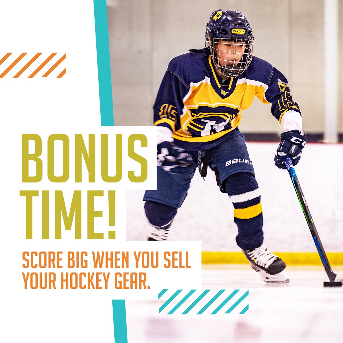 PIASBerwyn's tweet image. SCORE! Get Paid and Earn Store Credit for Your Hockey Gear!
#PlayItAgainSports #SportsBucks #Hockey #WeAreBuyingHockeyGear #GetPaid
